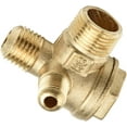 3 Port Brass Central Pneumatic Valves Air Compressor Check Valve Thread