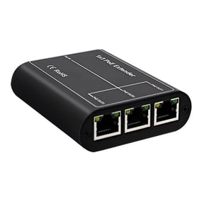 3 Port POEs Networking Switches for Fast Speed 100/1000Mbps Data Transfer Supporting up to 100Meters Distances Featuring