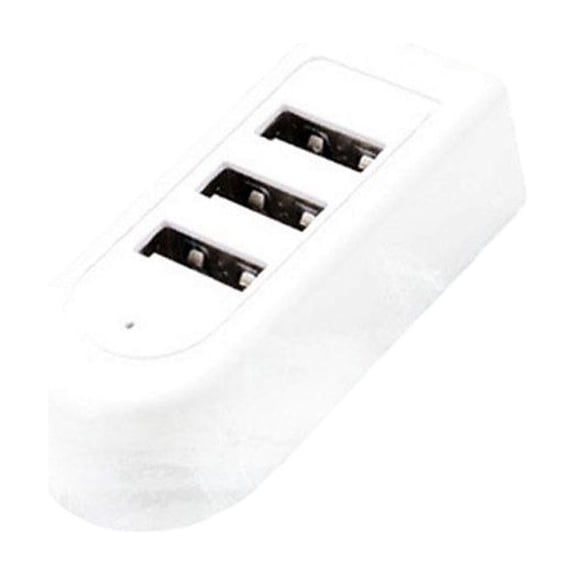 3-Port USB 3.0 Hub Super Speed Data Hub with Individual On-Off Switches and LED Indicators, -Portable USB Splitter for Laptop, PC, Flash Drive, HDD, and More