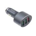 thumbnail image 1 of 3-Port USB 42W Quick Car Charger Power Adapter DC Socket Fast P9A for Samsung Galaxy J7 V (2017), S7 Edge, Grand Prime, Perx, S6 Edge+, Tab Active Pro 4 NOOK 10.1 (SM-T530) A 9.7 8.0 (2019), 1 of 4
