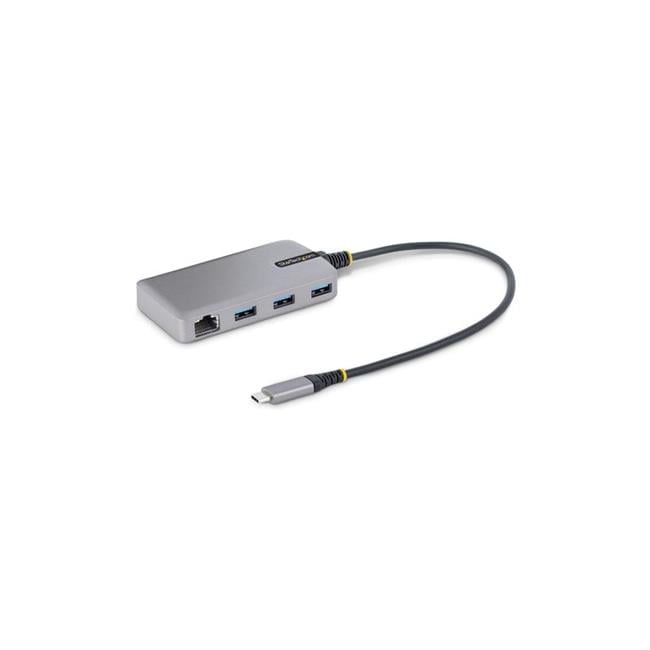 3 Port USB C Hub with Ethernet