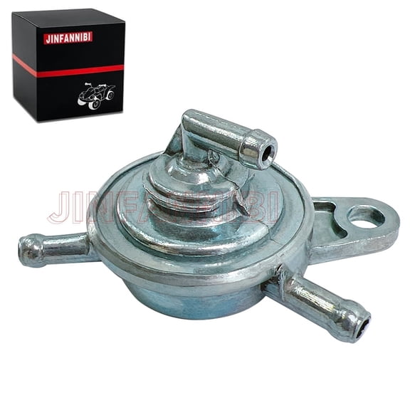 3-Port Vacuum Fuel Pump Petcock Valve for 50cc-250cc GY6 ATV Scooter Moped Go Kart | Universal Fit