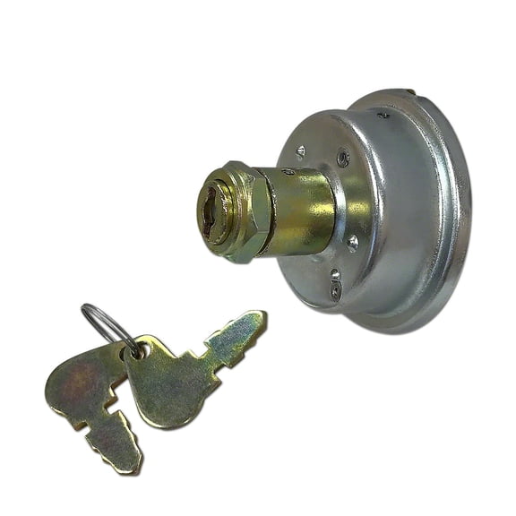 3-Position Ignition Key Switch w/ 2 Keys Fits Massey Tractor       194747M91