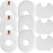 HV300 Filter Replacement for Shark Rocket HV301 HV300 HV30126 HV300 HV292 UV450 CS100 HV310 HV308 HV307Q QS301 Ultralight Corded Stick Vacuum, Part XFFV300, 3 Pack