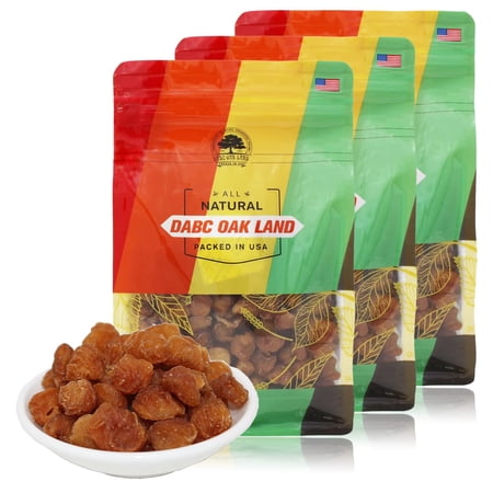 3 Pound Natural Dried Longan 100% Fruit Meat, Premium Thailand Sun Dried Longan, Naturally Sweet, Gluten-Free, Vegan, High in Vitamins, Dried Fruit Supplement