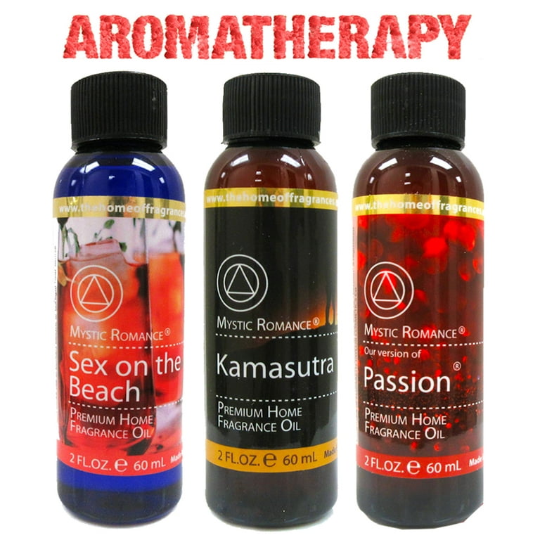 3 Premium Aromatherapy Fragrance Diffuser Oils Gift Set 60mL Air Purifier  Scents 