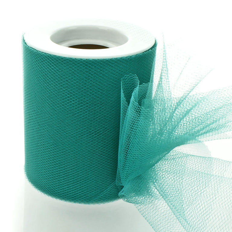 CRASPIRE 5 Roll Deco Mesh Ribbons, Tulle Fabric, Tulle Roll Spool