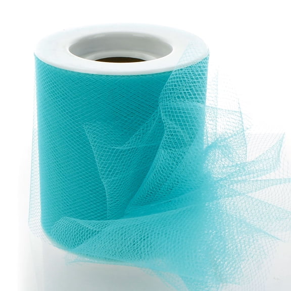 3" Premium Tulle Turquoise 100 Yard