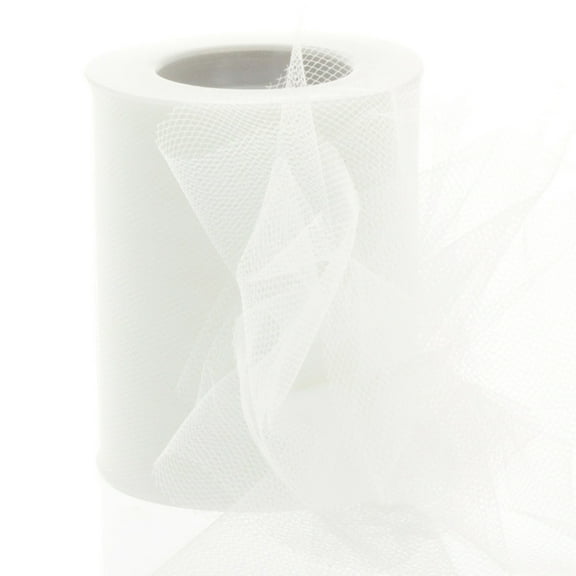3" Premium Tulle White 100 Yard