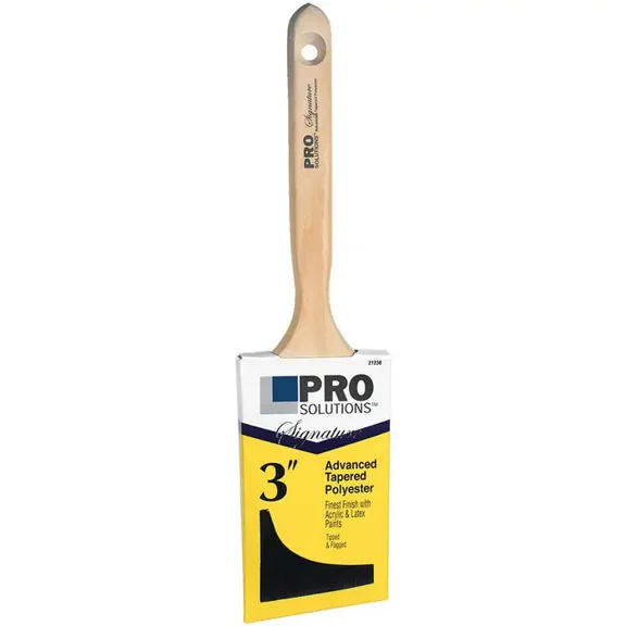 3" Pro Solutions 21230 Signature, ATP Paint Brush Angle Sash, Standard Handle
