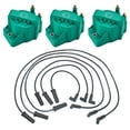 thumbnail image 1 of 3 Professional ISA Ignition Coils and Wireset Compatible with 2007-2008 Buick Lucerne 3.8L V6 Replacement for DR39, 1 of 6