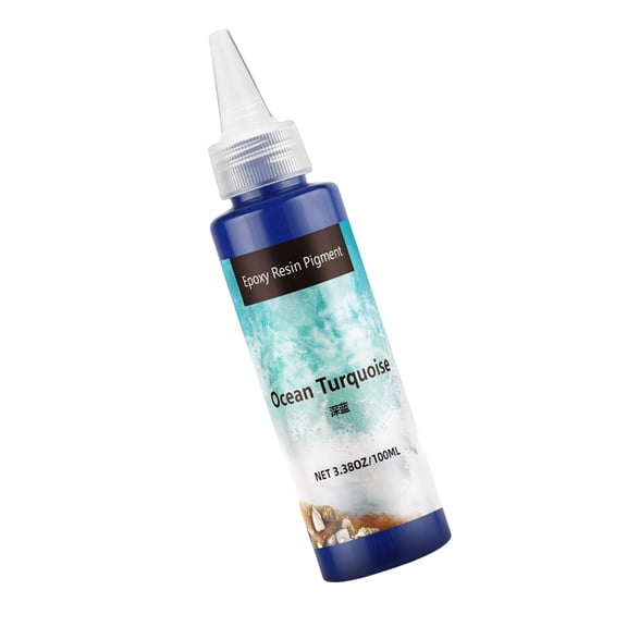 3. Professional Resin Dye 100ml Opaque Pigment Set for Epoxy Cell Art & Sea Craft Designs