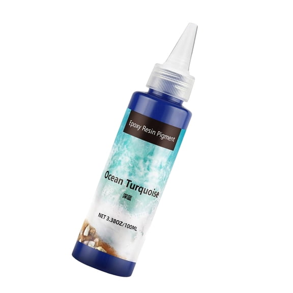 3. Professional Resin Dye 100ml Opaque Pigment Set for Epoxy Cell Art & Sea Craft Designs