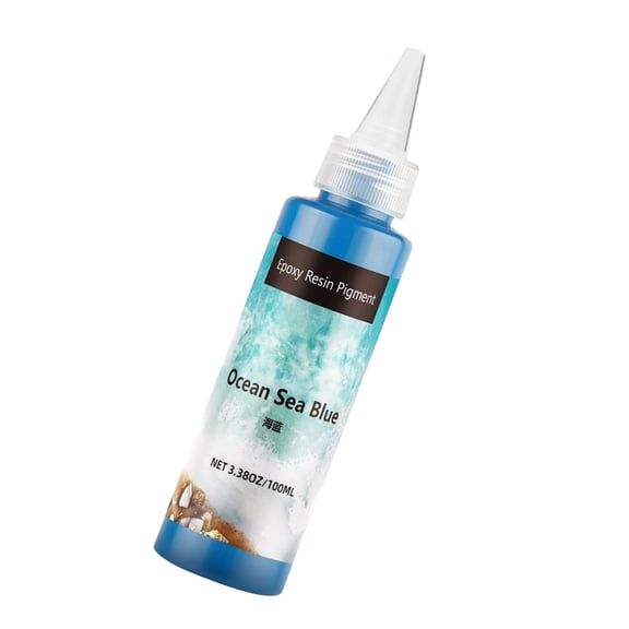 3. Professional Resin Dye 100ml Opaque Pigment Set for Epoxy Cell Art & Sea Craft Designs