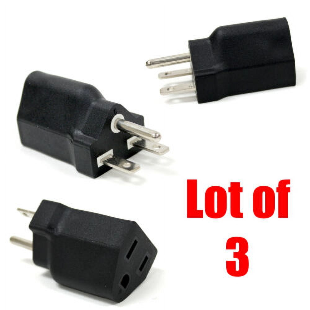 3Prong 110120V To 220240V Plug Adapter 4 Ballast Grow Light Fixture 