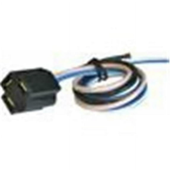 3 Prong Headlight Plug Sockets with 12 in. Leads