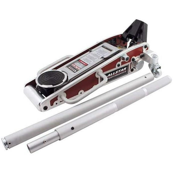 3 Pump Aluminum Racing Jack, Red