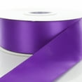 thumbnail image 1 of 3" Purple Double Faced Satin Ribbon 25 Yards, 1 of 3