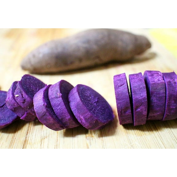 3 Purple Japanese Sweet Potato Slips for Planting - Grow Your Own Purple Sweet Potatos