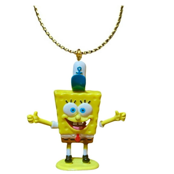 3 Pvc Spongebob Squarepants Ornament Figure Figurine Charm Dangler New Gift