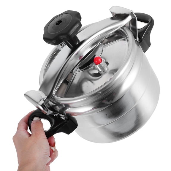 3 Quart Premium Stainless Steel Pressure Cooker, Induction Compatible, Safe & Durable Small Pressure Cooker for 2-3 People
