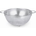 3-Quart Stainless Steel Colander with Base and Handle, Pasta Strainer ...