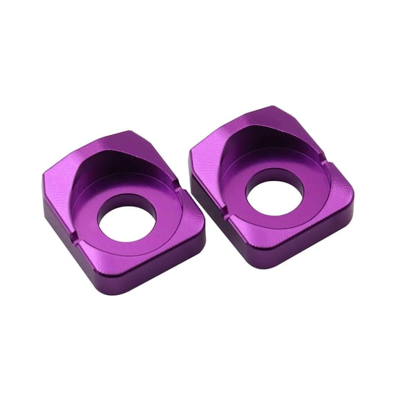 3. Quick-Adjust Motorcycle Chain Tensioner Rear Block Wheel Hub Spacer For Electric Dirt Bikes Aluminum Alloy Design