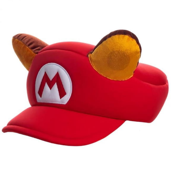 3 Raccoon Mario Cosplay Hat