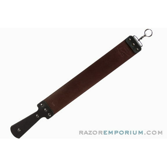 3" Razor Emporium Red Latigo & Canvas Straight Razor Strop | Made In USA