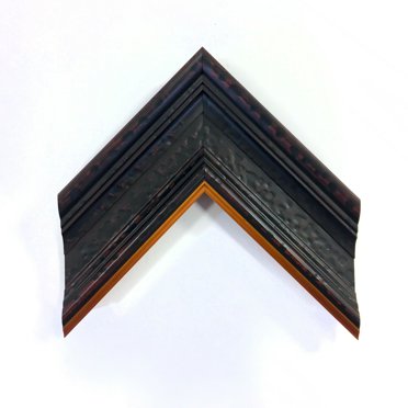 3" Readymade Wood Picture Frame (Textured w/ Copper Lining)