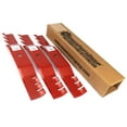 thumbnail image 1 of (3) Reaper Mulching Blades Compatible With Cub Cadet 50" 742-04053 Made in USA, 1 of 7