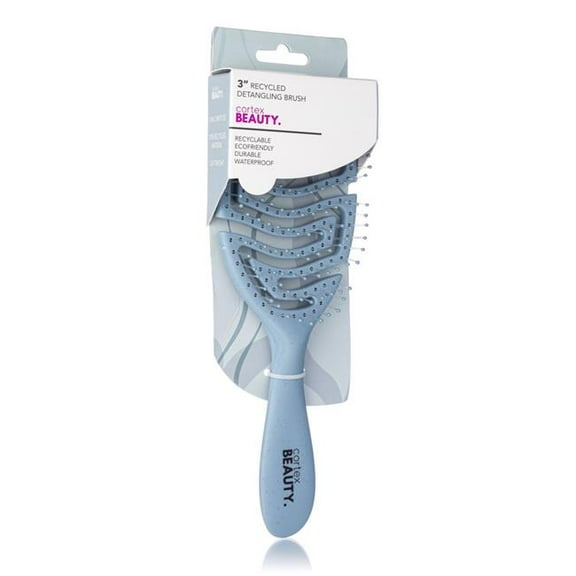 3" Recycled Detangling Brush | Blue