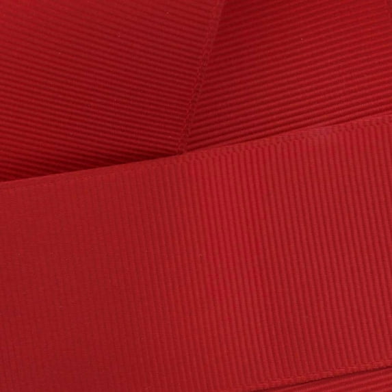 3" Red Grosgrain Ribbon Solid 100 yard