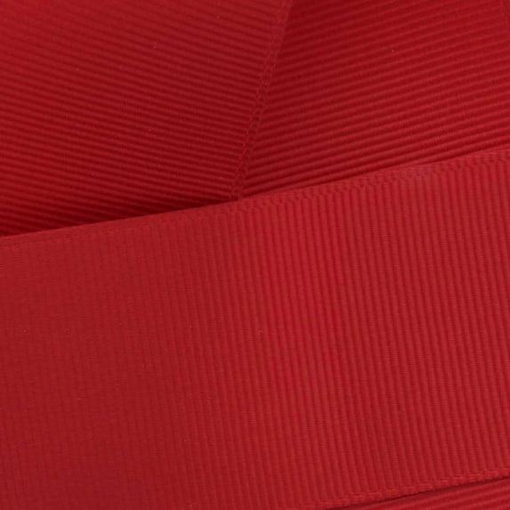 3" Red Grosgrain Ribbon Solid 3 yard