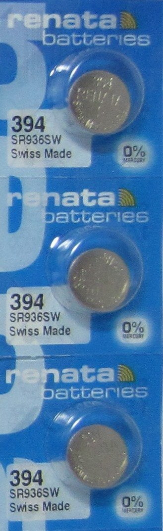 RENATA SA 3 Renata 394 Button Cell watch Batteries
