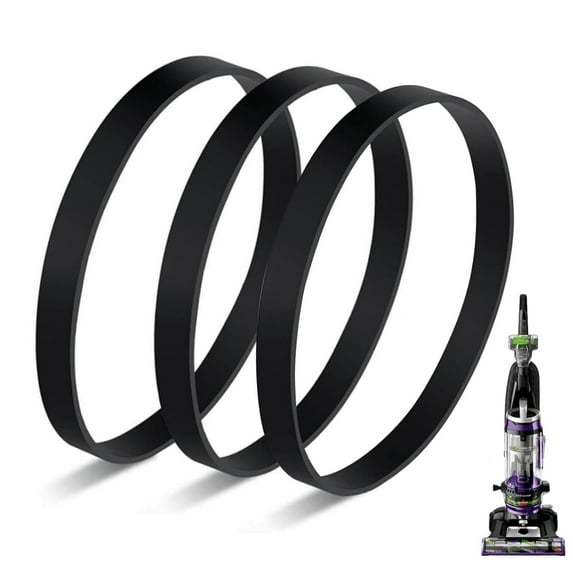 3 Replacement Belts for Bissell Model 2252 2253 2254 22543 2255 2256 2258 2259 2260 2316 1309 1790 1792 1793 1413 2739 Powerlifter/CleanView Swivel Rewind Pet Vacuum Cleaner