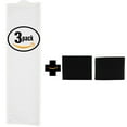 thumbnail image 1 of 3 Replacement Bissell 6850 Vacuum Pleated Post Motor, 1 Upper Tank and 1 Pre-Motor Filter - For Bissell Style 8, 14 & 3093 Pre Filter, 1 of 4