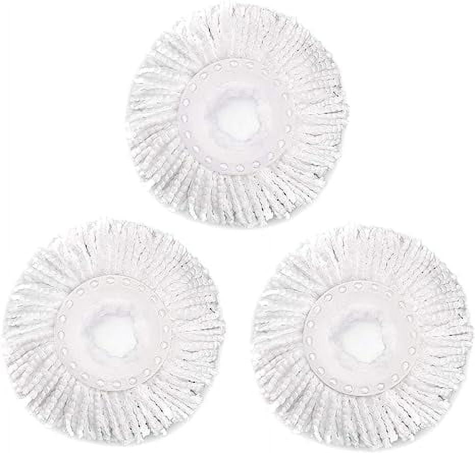 Bonison 3Pack Microfiber Spin Mop Replacement Head for Hurricane