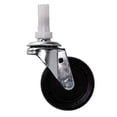 thumbnail image 1 of 3" Replacement Rubbermaid Cart Caster for Rubbermaid Utility Cart Series 3424-88, 3355-88, 4000, 6118, and More | (1 Piece) | CasterHQ Brand, 1 of 1