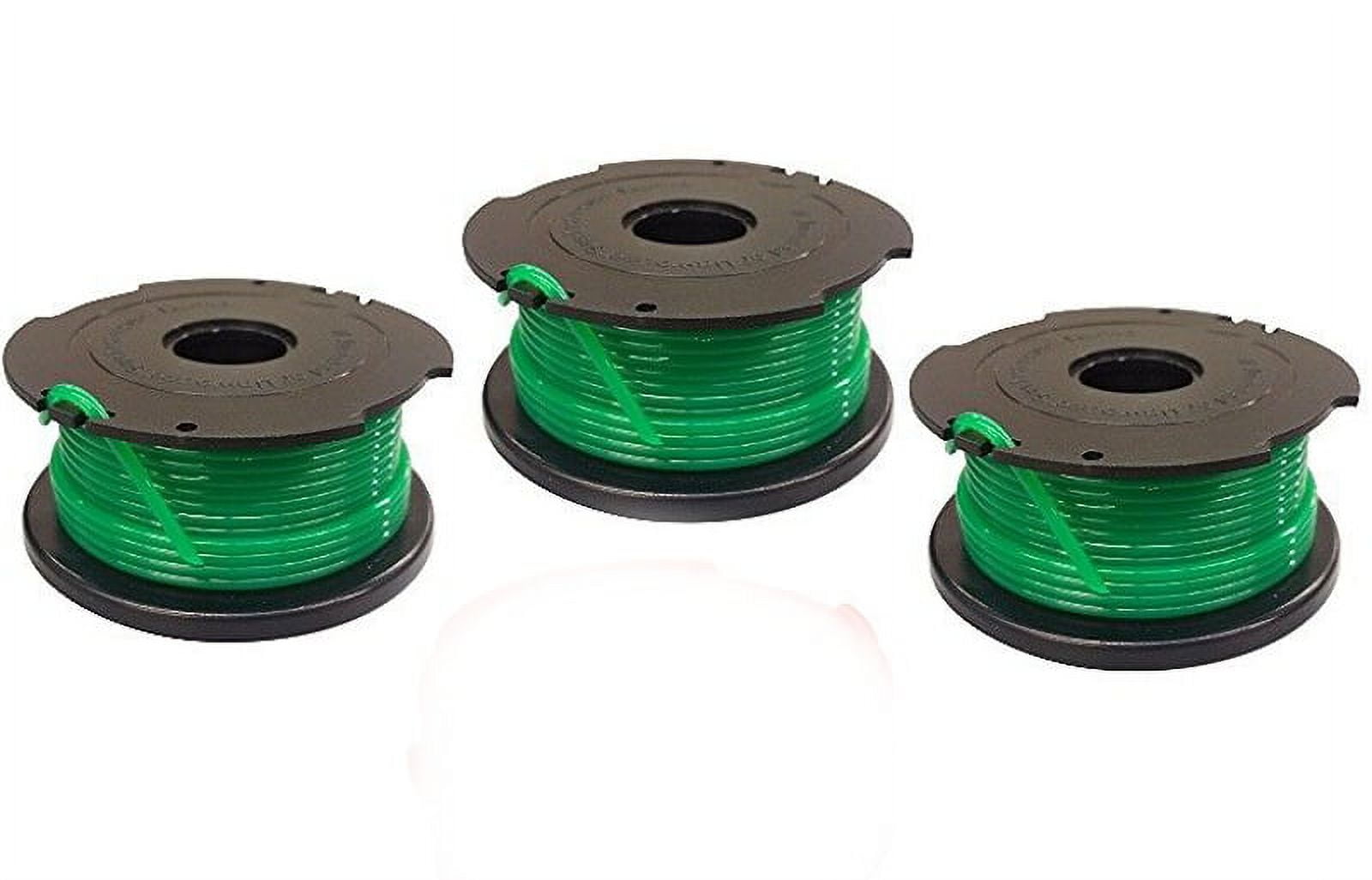 3 Replacement Spools for Black and Decker SF080 Auto Feed Trimmer