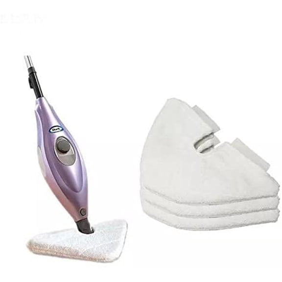 3 Replacement Triangle Pads Compatible with Shark Euro Pro Pocket Steam Mop S3501, S3601, S3801CO, S3901 with Triangle Mop Head