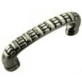 thumbnail image 1 of MNG 14811 3" Ribbed Pull - Satin Antique Nickel, 1 of 4
