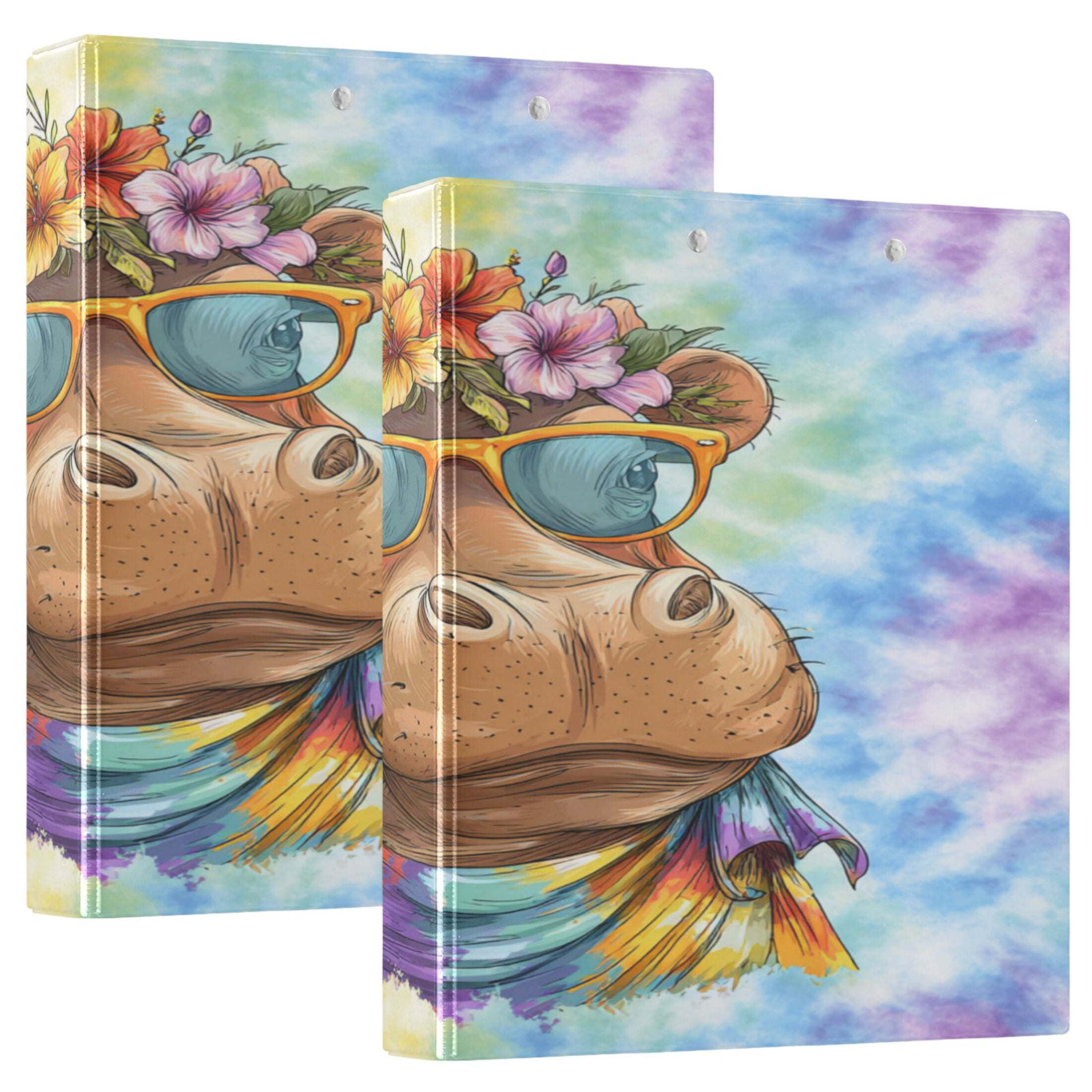 3 Ring Binder 1.5 inch Round Rings with Interior Pockets Binders ...