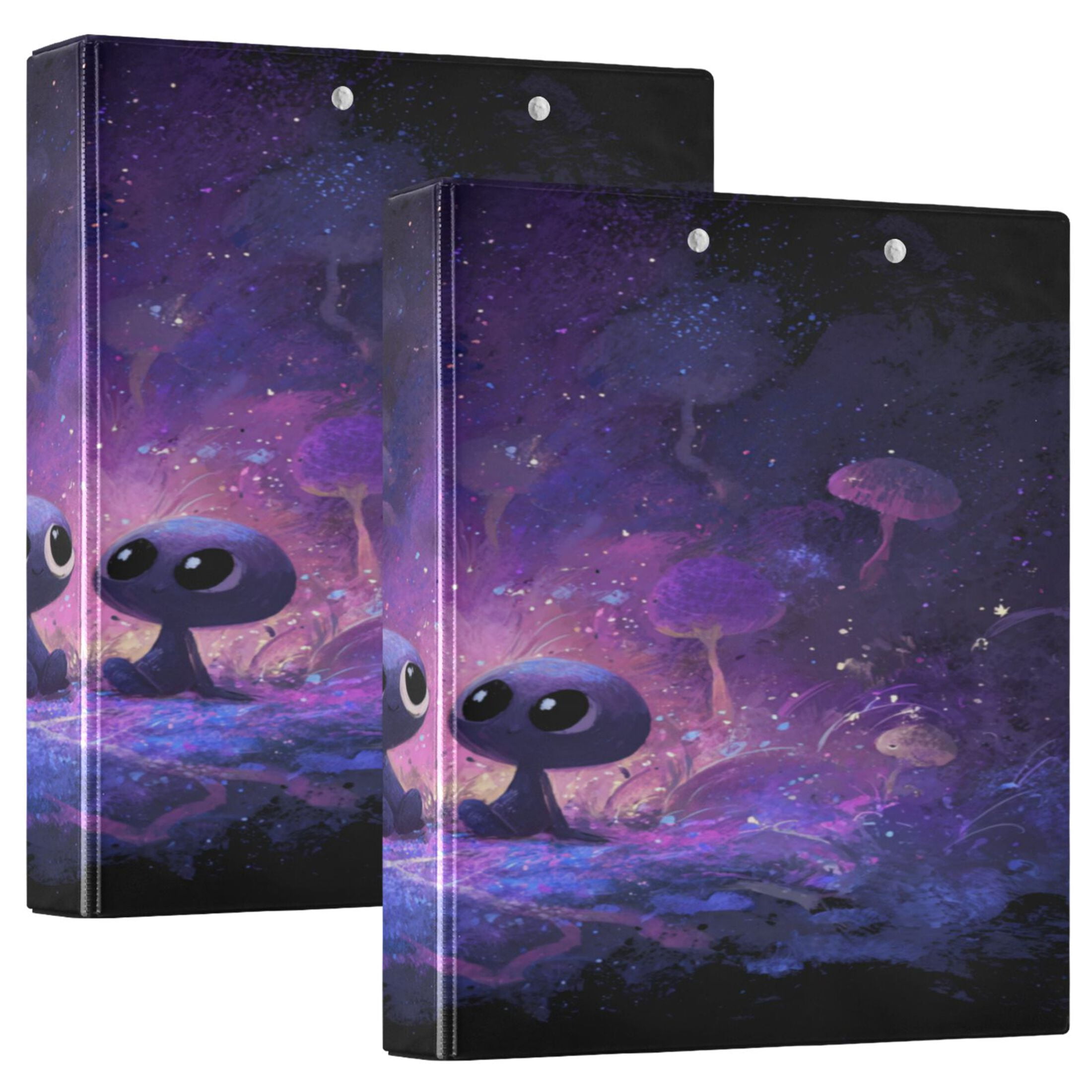 3 Ring Binder 1.5 inch Round Rings with Interior Pockets Binders ...
