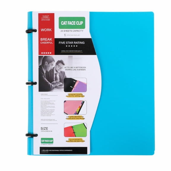 3 Ring Binder 1 Inch,Expandable Flexible With Dividers And Tabs,Refillable Thin Binder Organizer,Portable Project Binder For Document Storage,Classroom&nbsp;Supplies,Studying&nbsp;Essentials