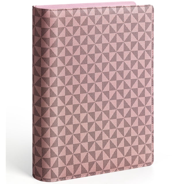 3 Ring Binder 1 Inch Rings Professional Organizer Portfolio Black/Pink ...
