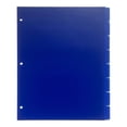 thumbnail image 1 of 3 Ring Binder Dividers with 8-Tabs, Letter Size PP Binder Dividers, Thickened Plastic Index Dividers, Flexible Crack-Proof Waterproof Index Divider Sheets, Page Divider Sheets for Document Sorting, 1 of 6