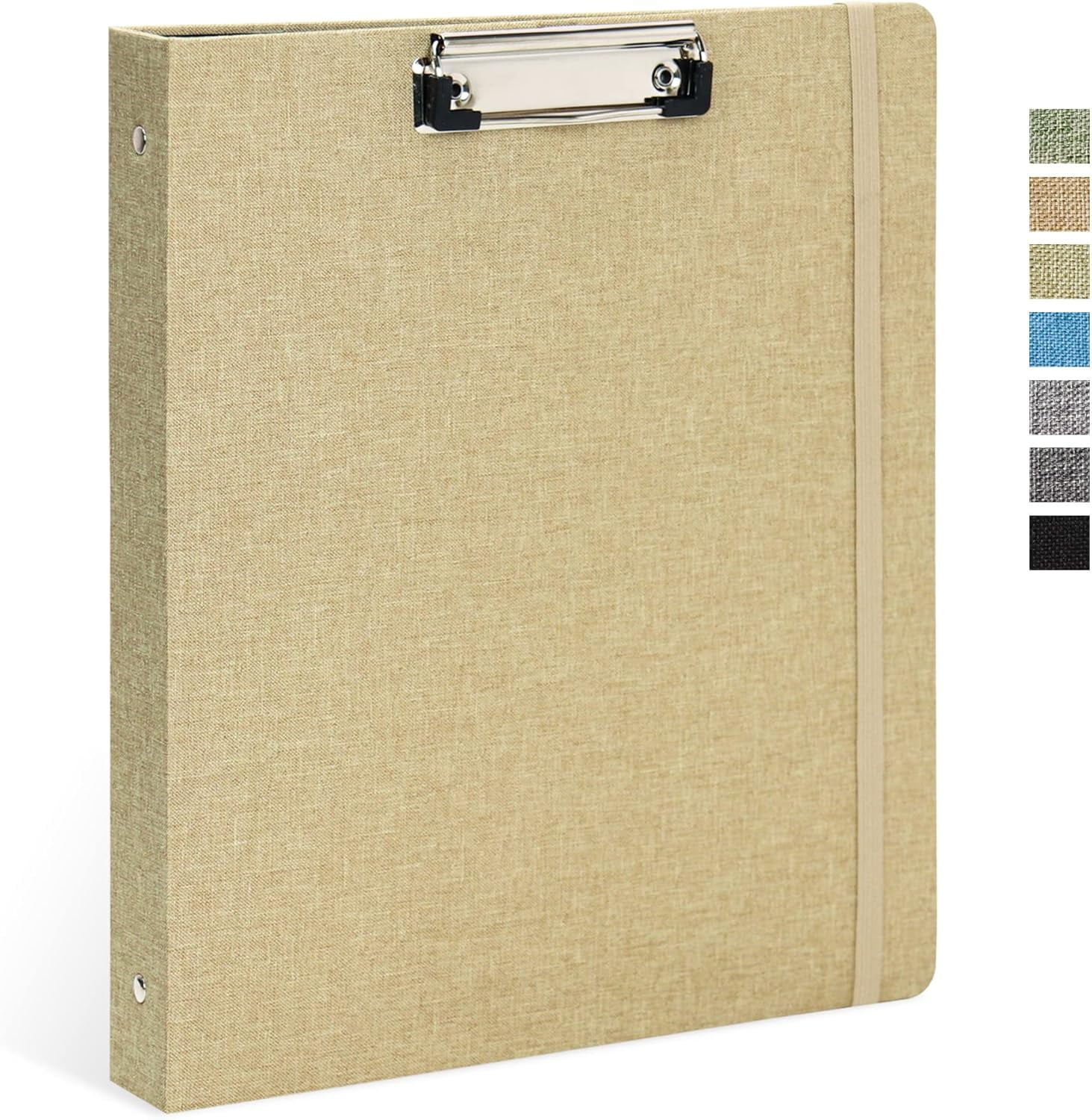 Samsill Plant Based Durable 2 Inch 3 Ring Binders, Made In The USA Fashion Clear View Binders Up To 25 Plant Based