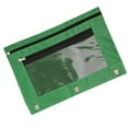 thumbnail image 1 of 3-Ring Binder Pencil Pouch, Three Hole Zipper Pencil Case, Clear Window Oxford Cloth Large Capacity Detachable 3 Hole Pen Bag,(9.85X7In，Six colors available), 1 of 2