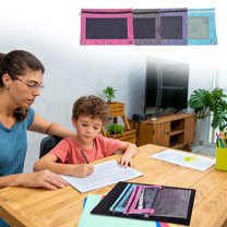 3 Ring Binder Pencil Pouch, Zipper Pencil Case with Transparent Pvc Window, 9.8 X 7.1 Large Capacity Detachable Folder for Pens & Markers, for Educational, College Learner and Office